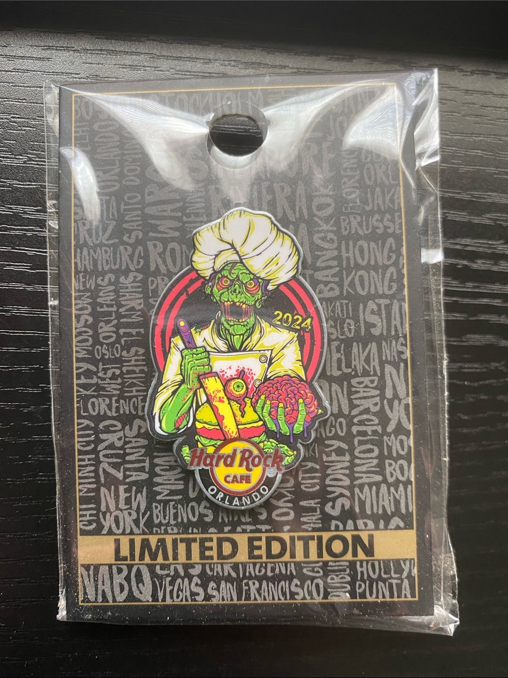 2024 HARD ROCK CAFE ORLANDO HALLOWEEN ZOMBIE limited of only 350